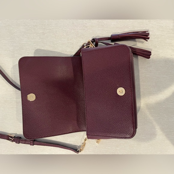 Tory Burch Women’s Purple Crossbody Shoulder Purse - Picture 6 of 12